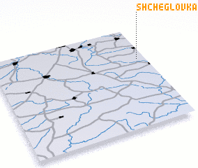 3d view of Shcheglovka