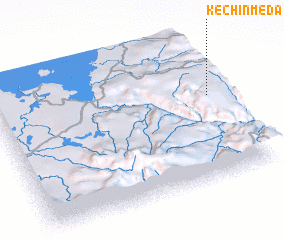 3d view of Kʼechʼin Mēda