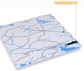 3d view of Yakonskoye
