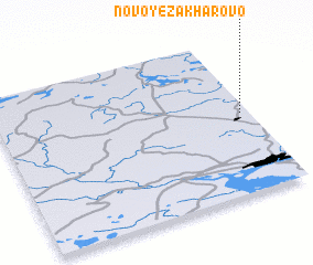 3d view of Novoye Zakharovo