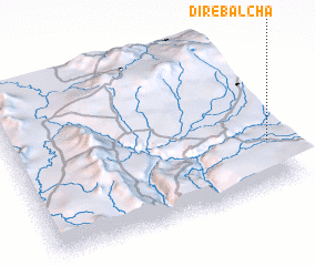 3d view of Dirē Balcha