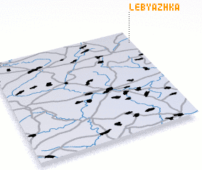 3d view of Lebyazhka