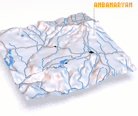 3d view of Āmba Maryam