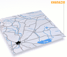 3d view of Khanāzīr