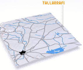 3d view of Tall ar Rafī‘