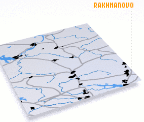 3d view of Rakhmanovo