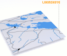 3d view of Lukinskoye