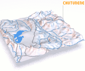 3d view of Chʼutu Nene