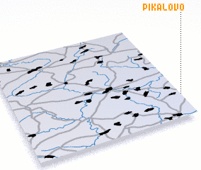 3d view of Pikalovo