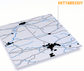 3d view of Oktyabr\