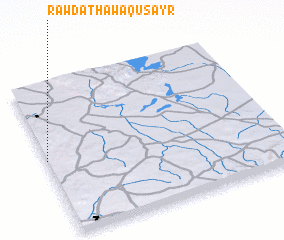 3d view of Rawḑat Hawāʼ Quşayr
