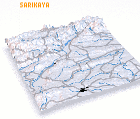 3d view of Sarıkaya