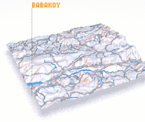 3d view of Babaköy