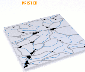 3d view of Pristen\