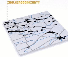 3d view of Zheleznodorozhnyy