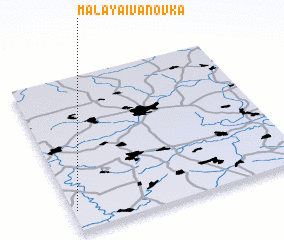 3d view of Malaya Ivanovka