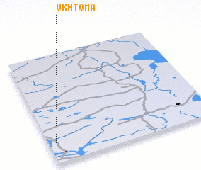 3d view of Ukhtoma