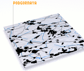 3d view of Podgornaya