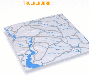 3d view of Tall al Ḩūdān