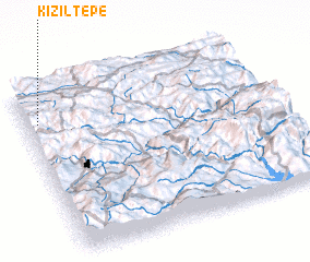 3d view of Kızıltepe