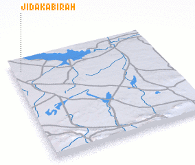 3d view of Jidā‘ Kabīrah