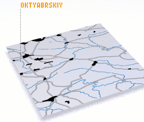 3d view of Oktyabr\