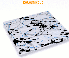 3d view of Kolosnikovo