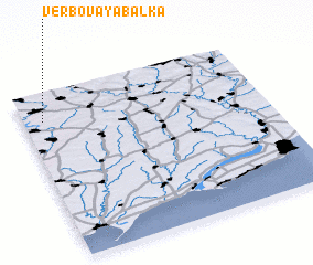 3d view of Verbovaya Balka