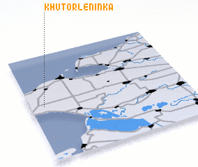 3d view of Khutor Leninka