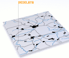 3d view of Vesëlaya