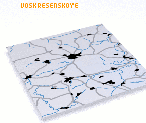 3d view of Voskresenskoye