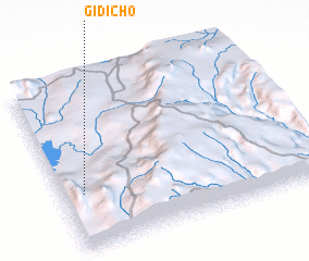 3d view of Gīdīcho