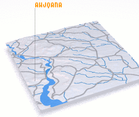 3d view of Awj Qanā