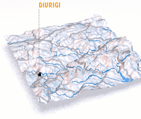 3d view of Divriği