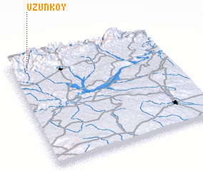 3d view of Uzunköy