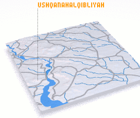 3d view of Ush Qanah al Qiblīyah