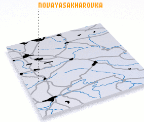 3d view of Novaya Sakharovka