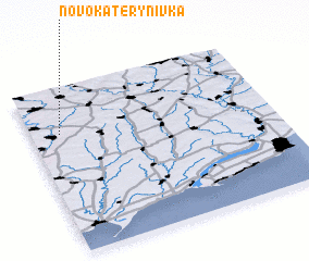 3d view of Novokaterynivka