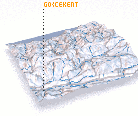 3d view of Gökçekent