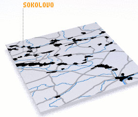 3d view of Sokolovo