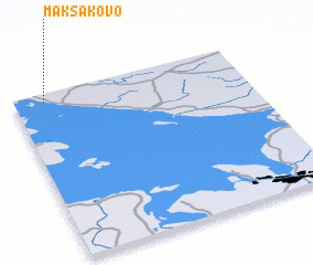 3d view of Maksakovo