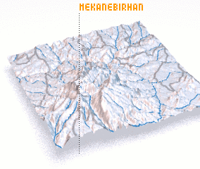 3d view of Mekane Birhan