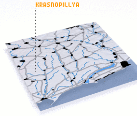 3d view of Krasnopillya