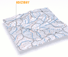 3d view of Ādī Zibay