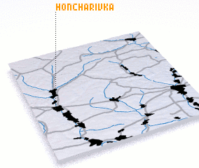 3d view of Honcharivka