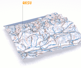 3d view of Aksu