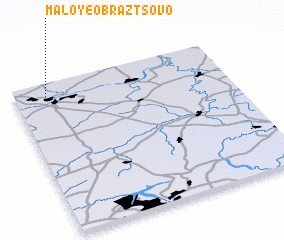 3d view of Maloye Obraztsovo