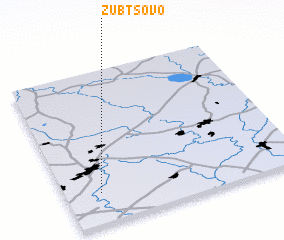 3d view of Zubtsovo