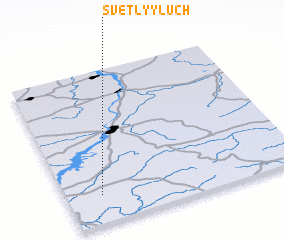 3d view of Svetlyy Luch