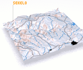3d view of Sekʼelo